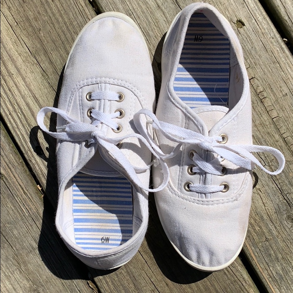 white shoes